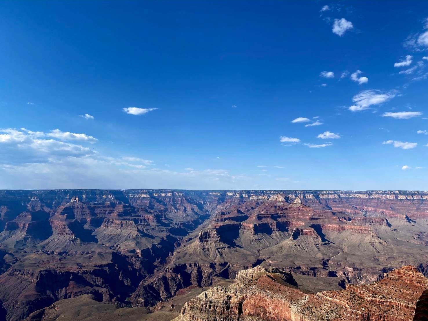 亞利桑那壯闊的大峽谷地貌。Photo credit: Judy Wu